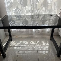 Glass Desk