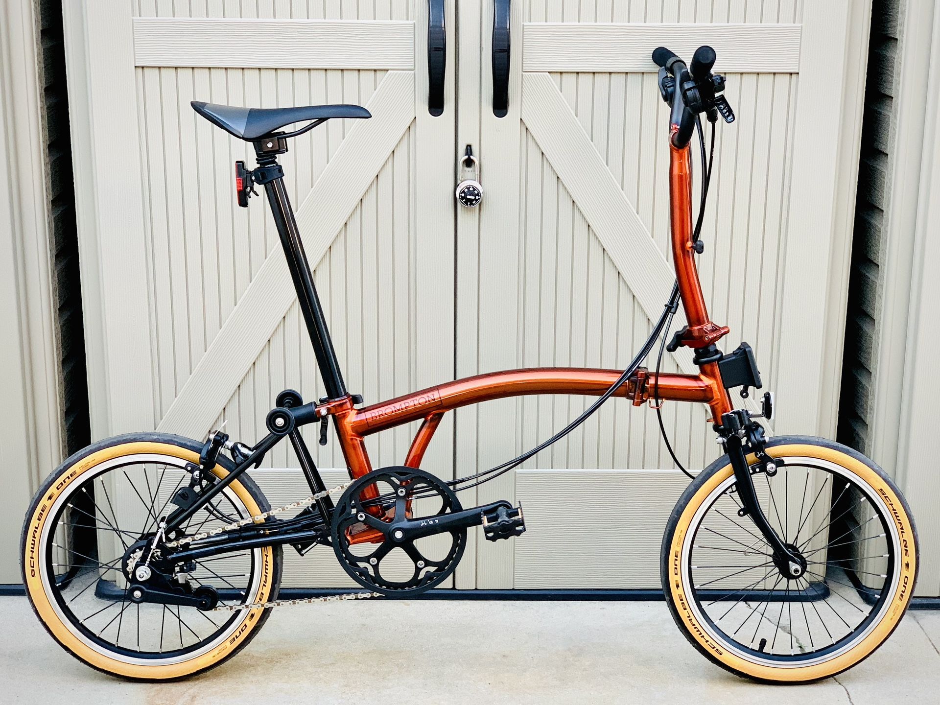 Brompton M6L Superlight Titanium 6 Speed Folding Bike