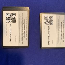 36 Battle Styles Code Cards For 25 Dollars 11 Sword And Shield Rebel Clash Code Cards 10 Dollars. 4 Darkness Ablaze Code Cards 3 Dollars. And More