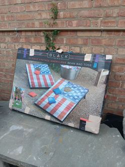 10 piece Vintage Americana bean bag toss
