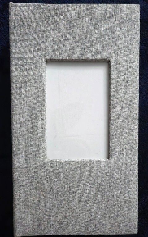 Gray Fabric Photo Album 