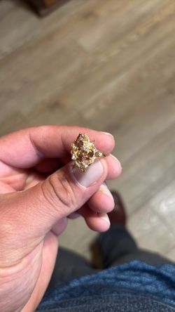 Gold plated ring