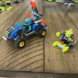 LEGO Space: Alien Defender (7050) All pieces, minifigs. No Box or instructions 