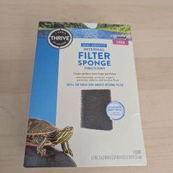 Tetra or reptofilter sponge and filter