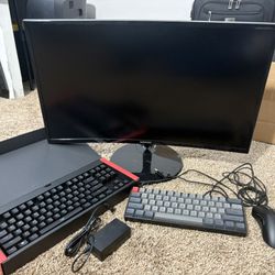 Samsung Monitor and keyboard with mouse