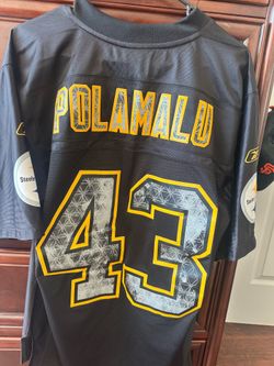 Nike Pittsburgh Steelers # 43 Polamalu Women’s Jersey – Size Medium