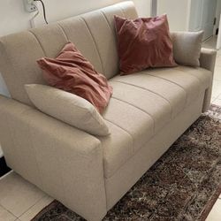 Small Beige Sofa Bed ,Ask for price 