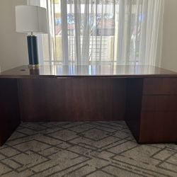 Large Wood Desk