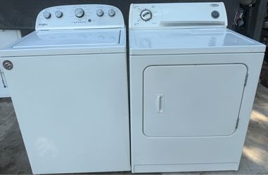 Washer and dryer