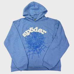 Sp5der Web Hoodie ‘Sky Blue’