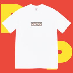 Supreme Burberry Box Logo Tee (Small)