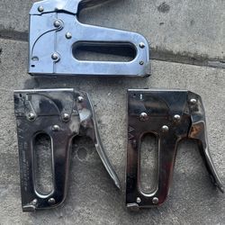 Set of 3 Heavy-Duty Staple Guns – Arrow T50 + Light Duty Stapler 