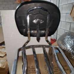 Original Harley Davidson Softtail Heritage Saddle  Bags And Rear Seat