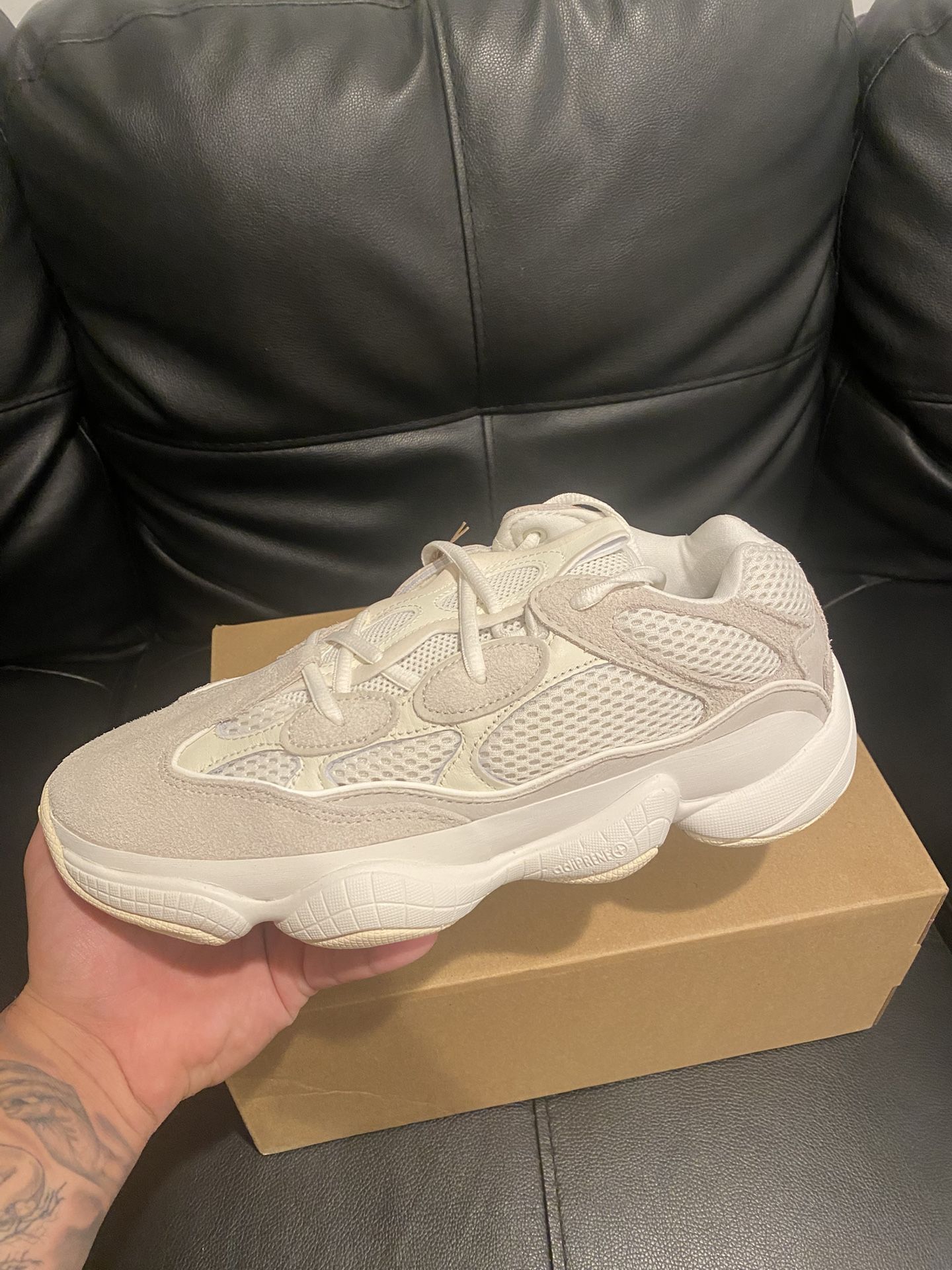 Yeezy 500 Bone White Sz. 9