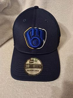 Milwaukee Brewers New Era MLB overlap flexfit hat ML