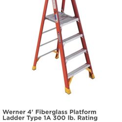 6 Ft Platform Ladder 