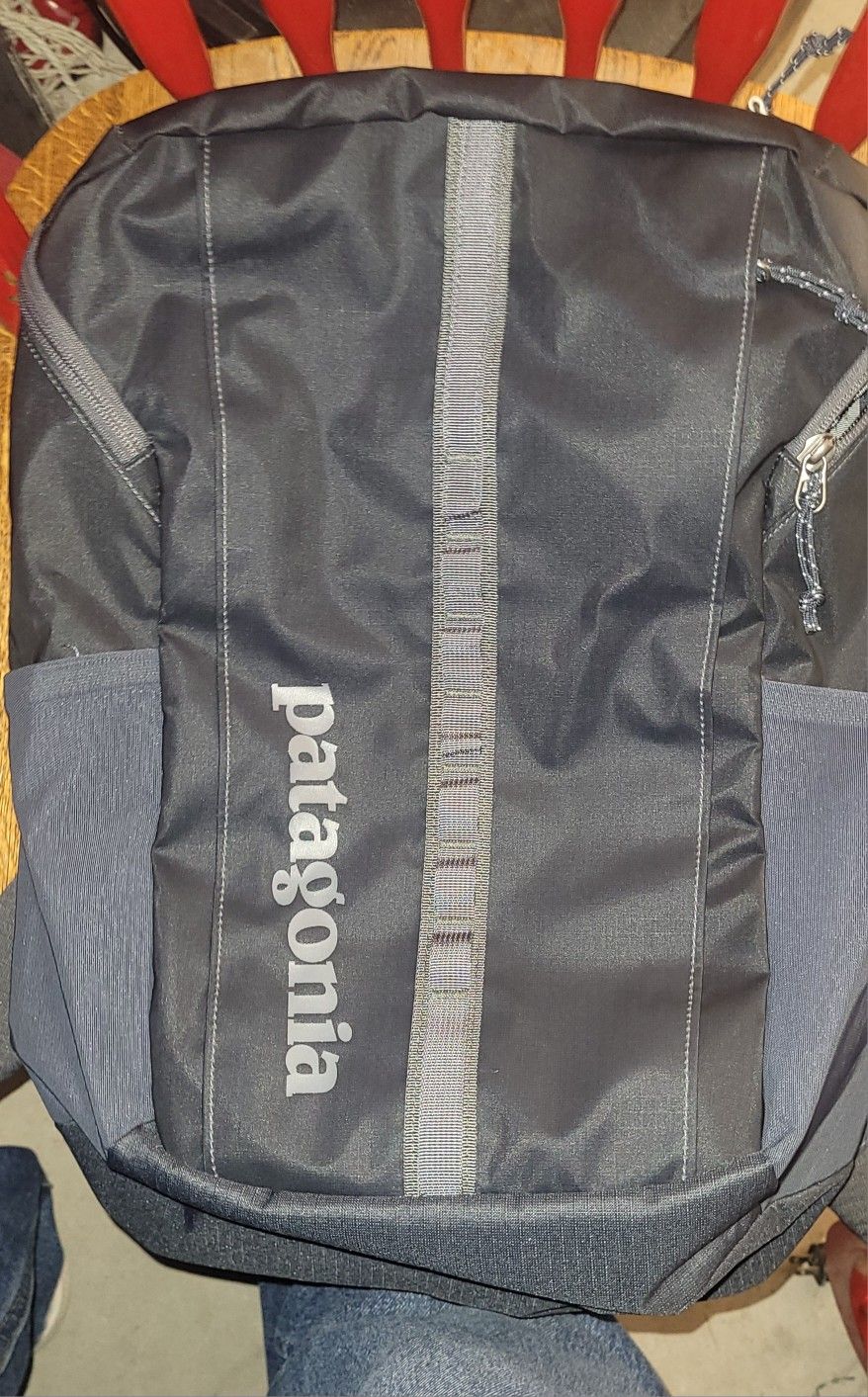 Black/Blue Patagonia Black Hole Backpack (25L)