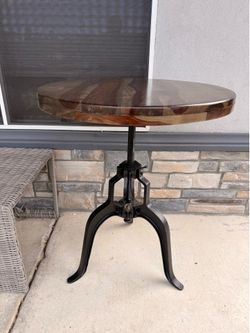 pub table and chairs
