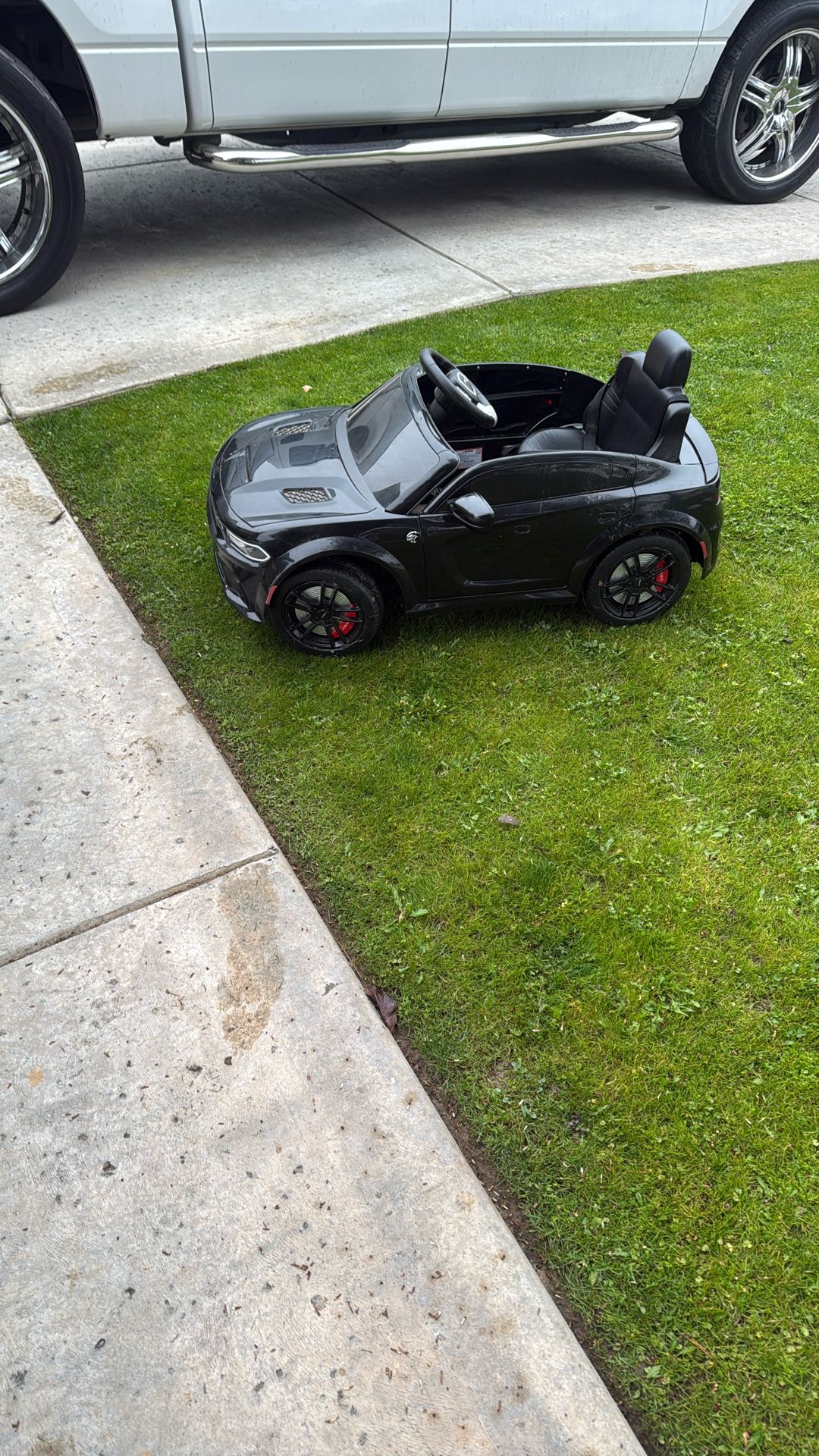 Remote control ride on car