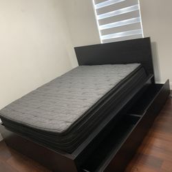 Queen Bed And Mattress