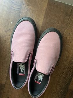 pink suede vans