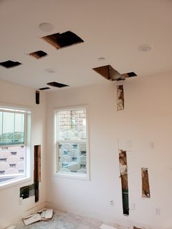 Drywall repairs