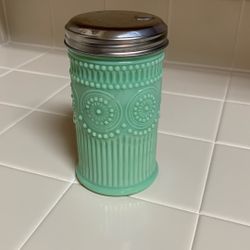 Tablecraft Jadeite Green Beaded Diner Style Sugar Shaker