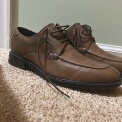 Joseph Abboud Men's Leather Shoes Size 10.5 Cap Toe