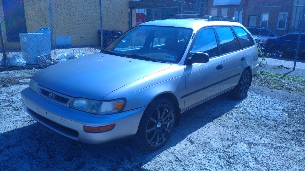 1996 Toyota Corolla station wagon