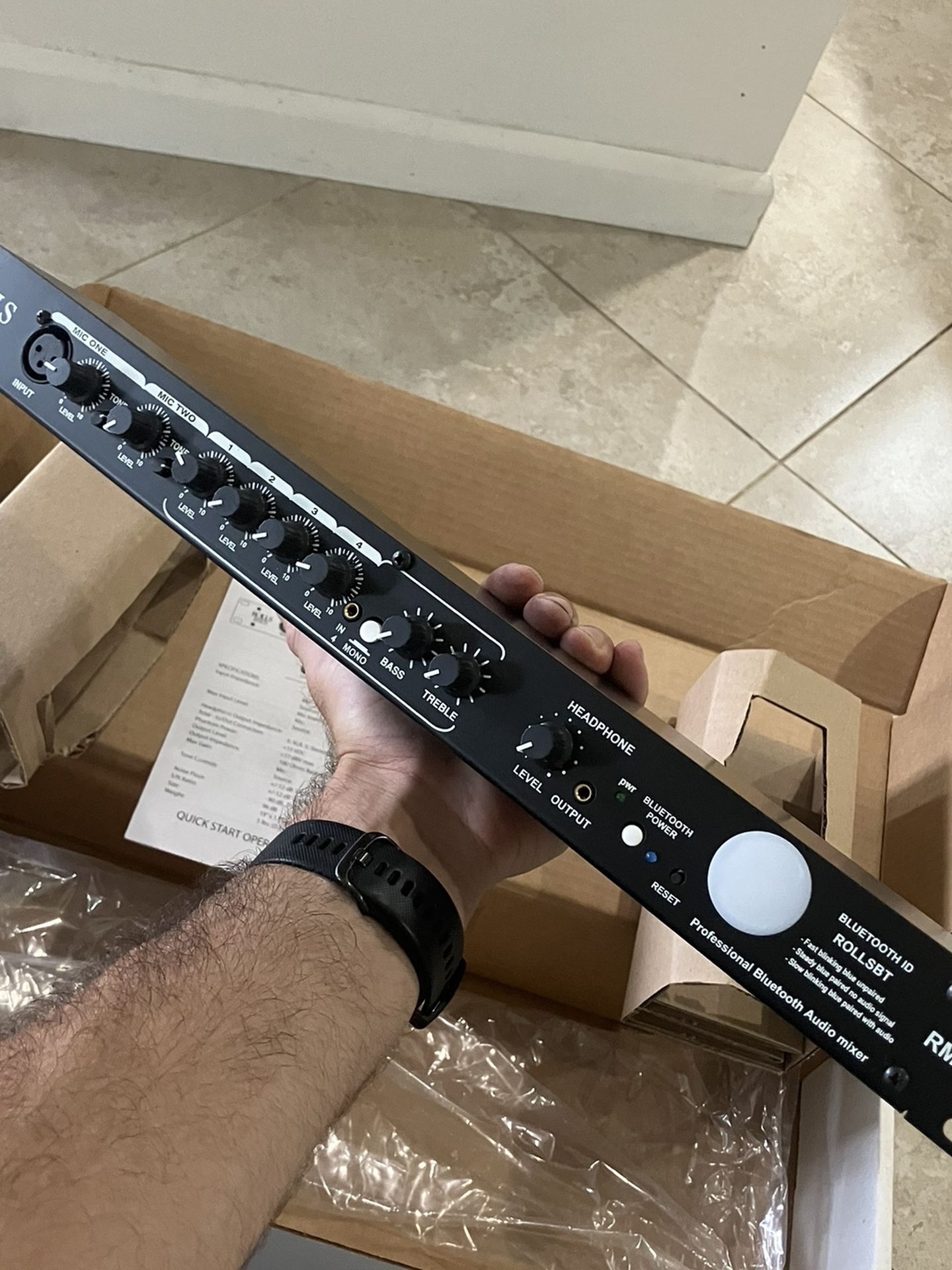 Rolls Bluetooth Mixer