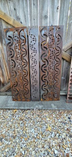 Rustic art metal