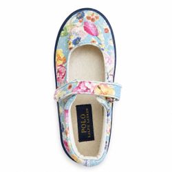 Polo Ralph Lauren Girl's Sandy MJ Fashion Mary Jane Shoes 9C
