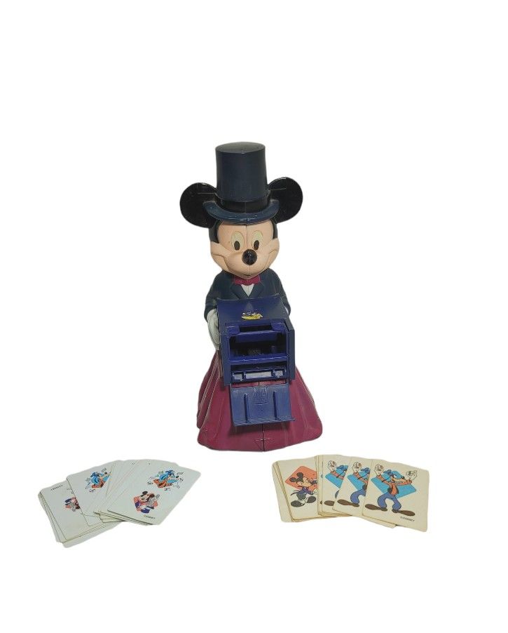 Disney Mickey Mouse Spin A round Game Vtg 1986 Milton Bradley - Read Description