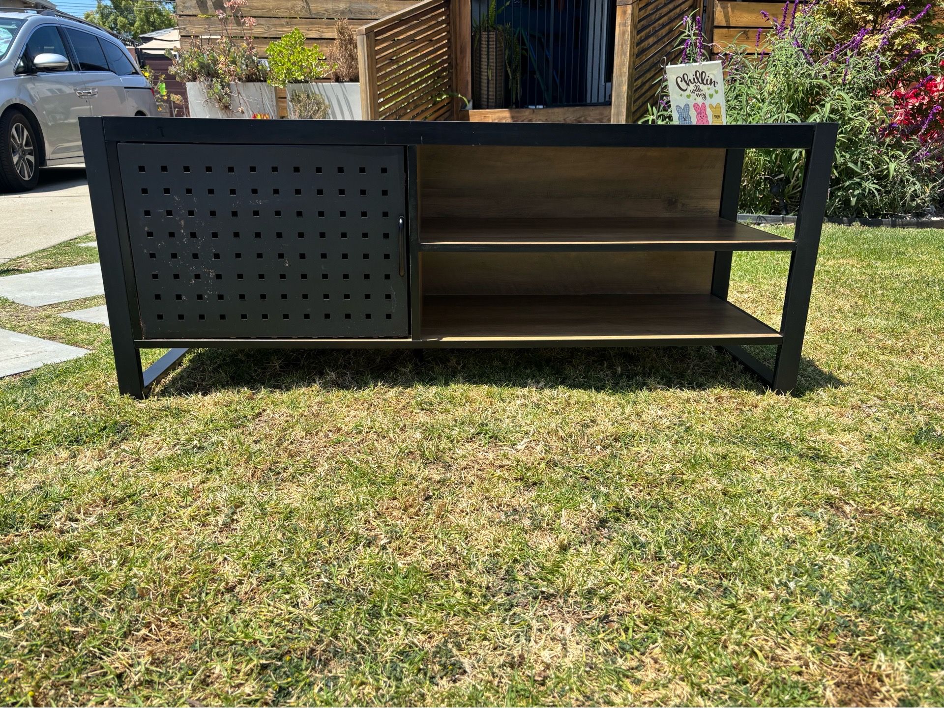 Wooden Media Console Tv Stand 51”