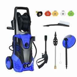 3000 PSI Electric High Pressure Washer With Patio Cleaner