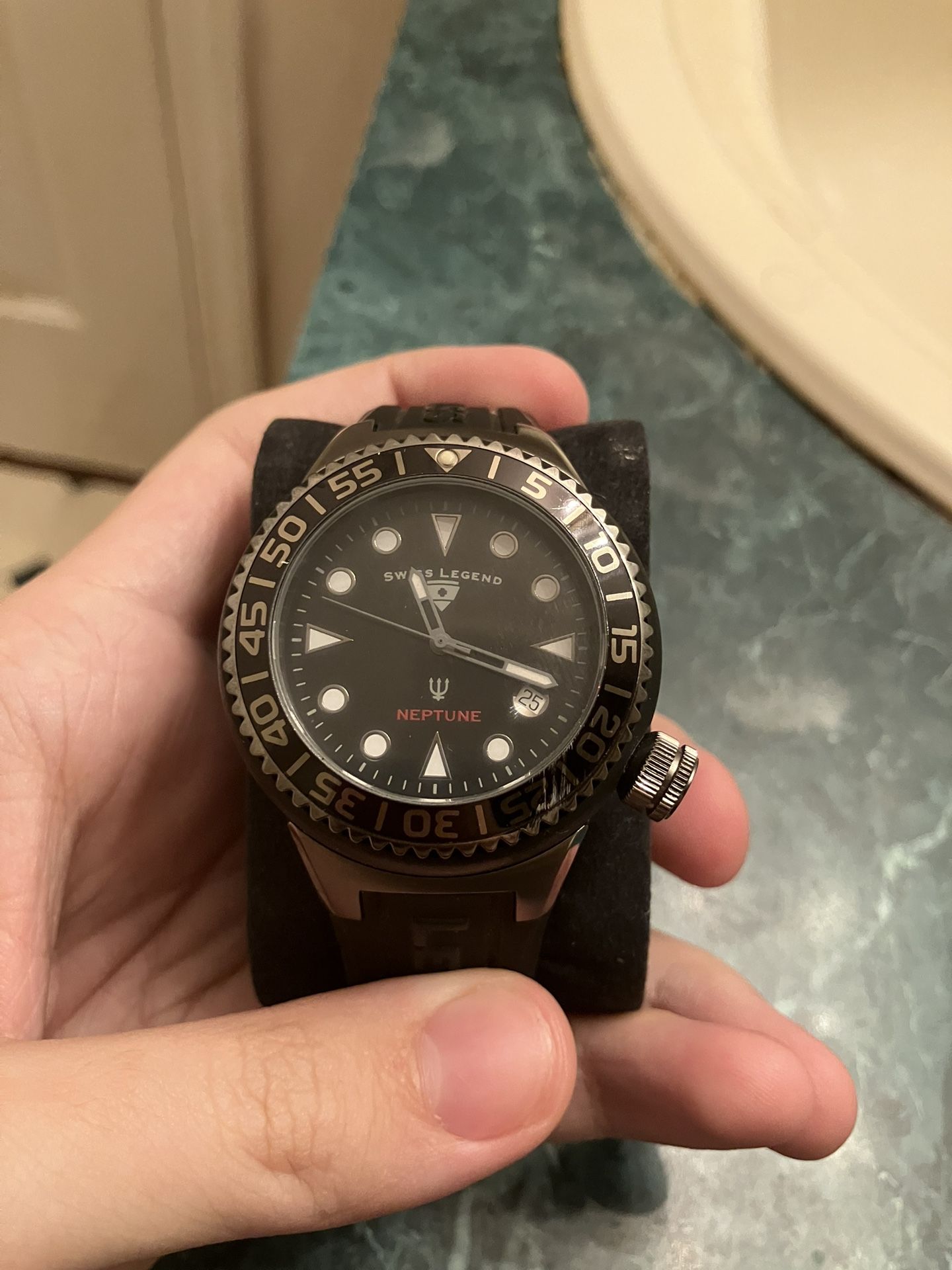 Swiss Legend Neptune 11(contact info removed) Stainless Steel Water Resistant