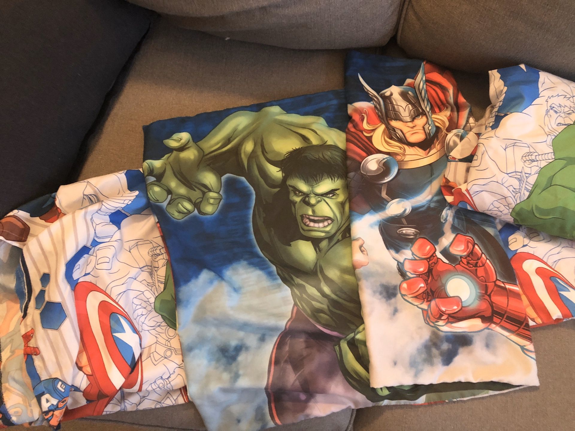 Avengers sheet set