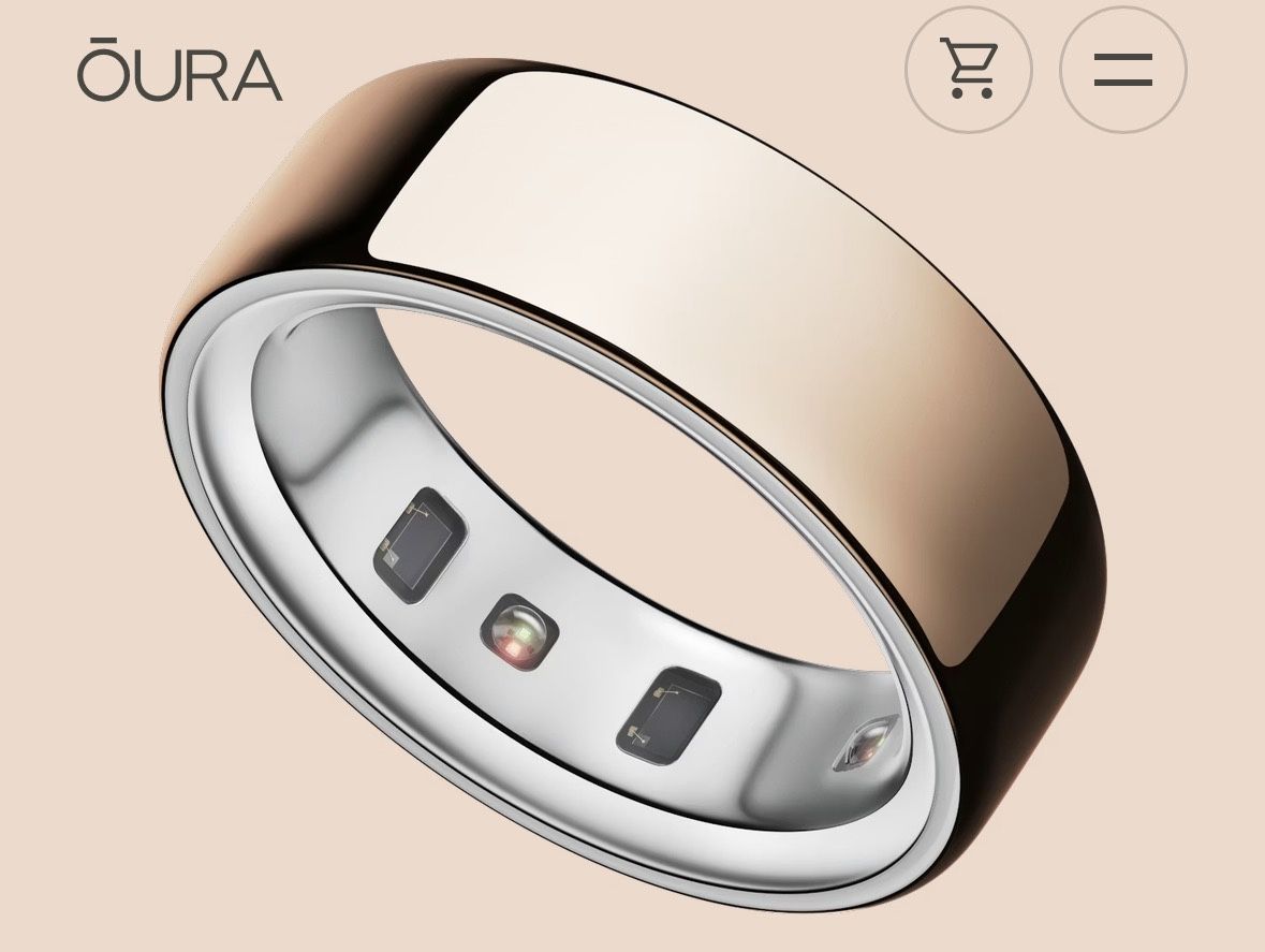 NEW SEALED Oura Ring Gen 4 - Rose Gold - Size 9