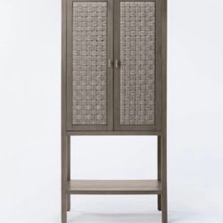Beautiful Rattan Armoire 