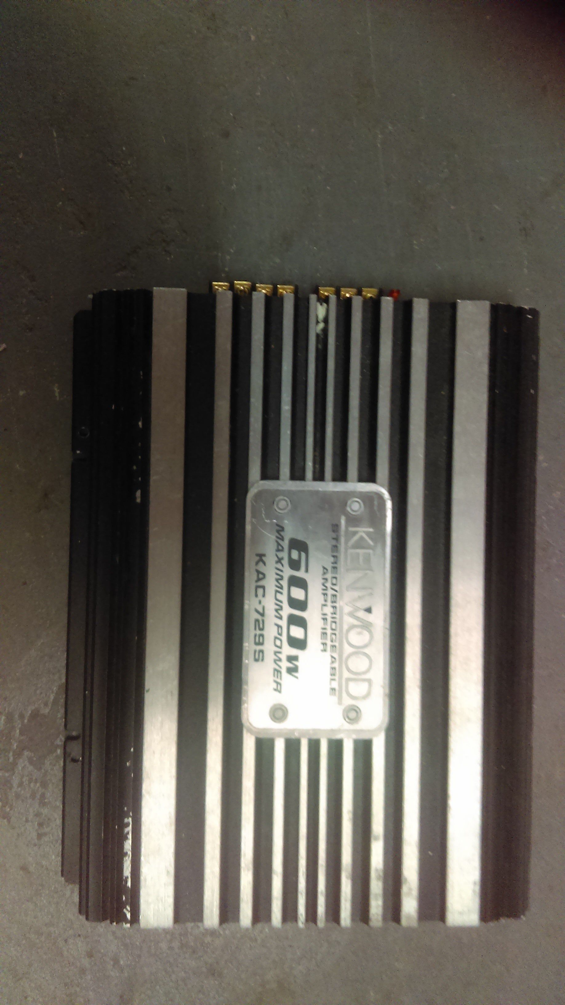 Kenwood Car amplifier 600 watts