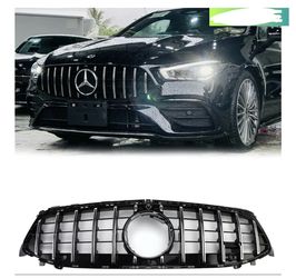 Mercedez Benz CLA-Class Chrome Silver GTR Style Bumper Grille