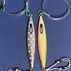 Handcrafted Diawa SK Jigs With Leader