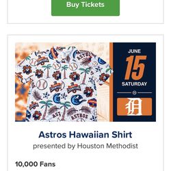 Houston Astros Hawaiian Shirt 