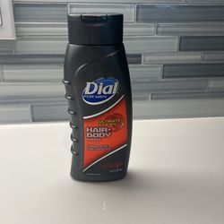 DIAL FOR MEN ULTIMATE CLEAN HAIR & BODY WASH CLEAN RINSE TECHNOLOGY 16 FL OZ 