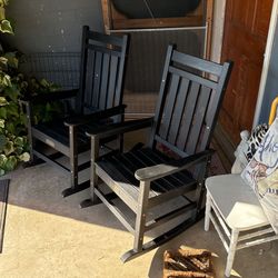 Outdoor Rocking Chair Only 1