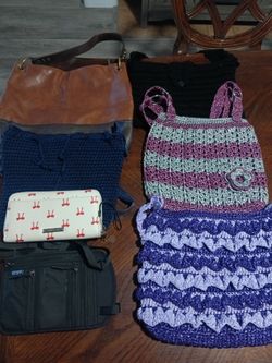 Handbags, Wallets, and Crochet Bags - Montana West & RFID ( Brand New, Never Used ) For $5 Each