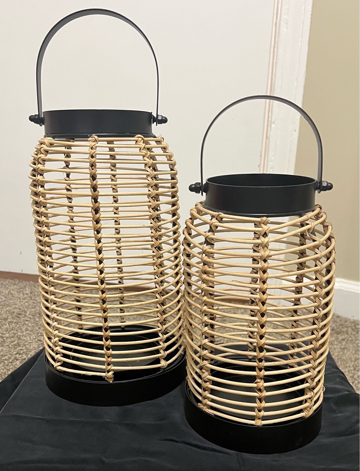 Boho candle holders