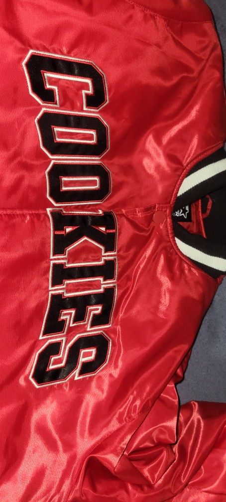 Red COOKIES x Starter Jacket Size XL