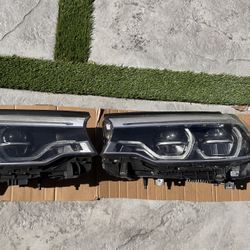 OEM BMW G30 Adaptive LED Headlights – Pair – Modules Included – Halos Not Working