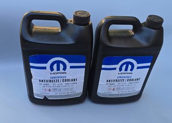 NEW Mopar Concentrate Antifreeze / Coolant (1 Gallon) 2 items - MS-12106